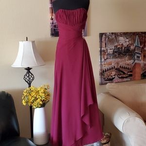 Beautiful lavender prom or wedding floor length dress